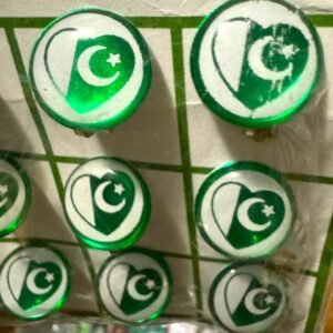 Pakistan Flag Plastic Badge