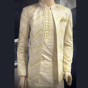 WHITE MEN PRINCE COAT