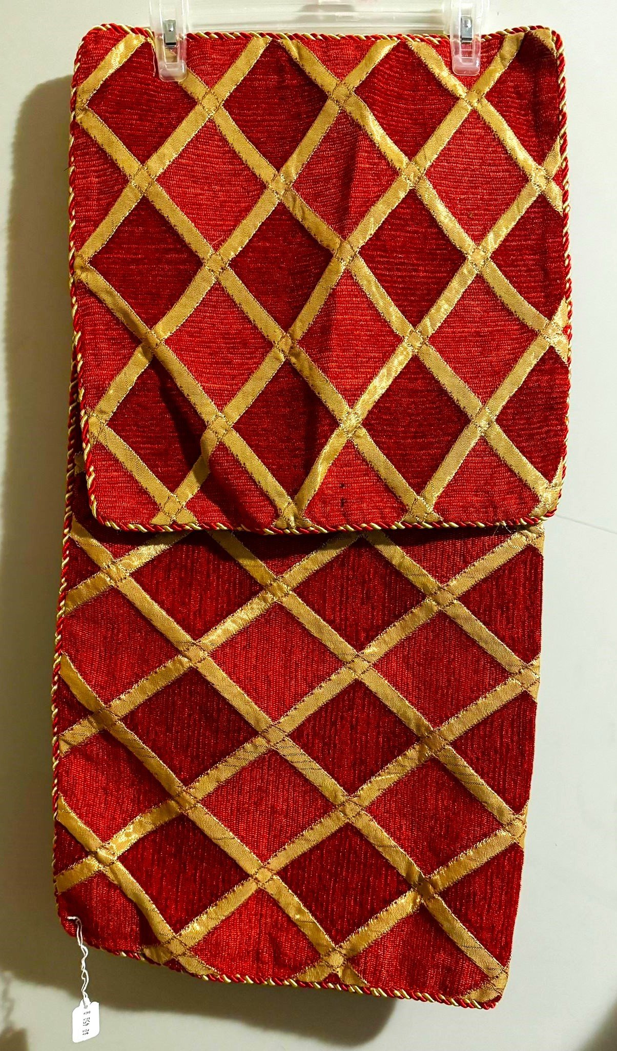 CUSHION GOLDEN RED 7PC