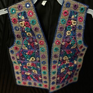 PGY Traditional Balochi Embroidered Ladies Waistcoat