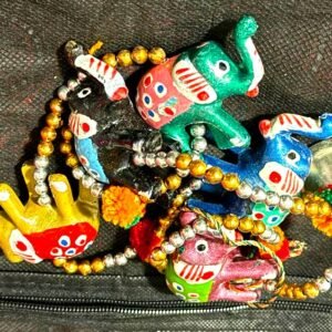 Elephant Handcrafted Truck Art Hanging String