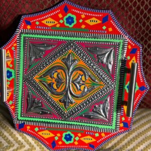 Vibrant Truck Art Decorative Serving Tray