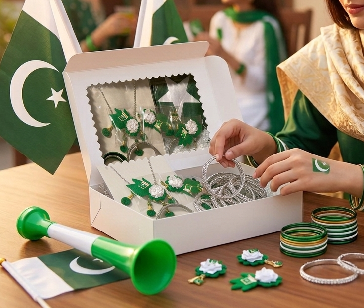 14th August Azadi Box from Des in Pardes