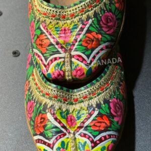 Hand-Painted Truck Art Floral Khussa 20