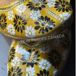 Hand-Painted Truck Art Floral Khussa 22